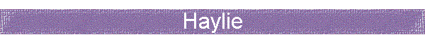 Haylie